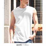 ホワイト | タンクトップ ノースリーブ トップス | LUXSTYLE