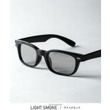 ライトスモーク | サングラス ウェリントン メンズ | LUXSTYLE