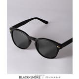 ブラック×スモーク | サングラス ボストン メンズ | LUXSTYLE