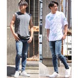 デニムパンツ メンズ ダメージデニム | LUXSTYLE | 詳細画像5