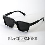 ブラック×スモーク | サングラス ウェリントン スクエア | LUXSTYLE