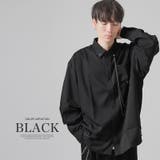 ブラック | 長袖シャツ メンズ レディース | LUXSTYLE
