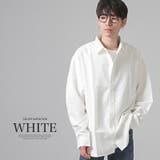 ホワイト | シャツ 長袖 ロングスリーブ | LUXSTYLE