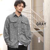 グレー | シャツジャケット メンズ レディース | LUXSTYLE