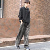 デニムパンツ ワイドパンツ メンズ | LUXSTYLE | 詳細画像6