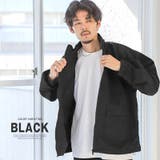 ブラック | スタンドジャケット メンズ レディース | LUXSTYLE
