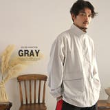 グレー | スタンドジャケット メンズ レディース | LUXSTYLE
