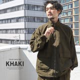 カーキ | スタンドジャケット メンズ レディース | LUXSTYLE