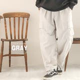 グレー | カーゴパンツ メンズ ワイドパンツ | LUXSTYLE