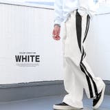 ホワイト | ナイロンパンツ メンズ ジャージ | LUXSTYLE
