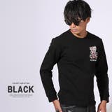 ブラック | ハリウッドリッチドットアンド ロンT メンズ | LUXSTYLE