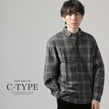 C | シャツ 長袖 メンズ | LUXSTYLE