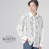 ホワイト | 長袖シャツ メンズ カジュアルシャツ | LUXSTYLE