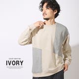 アイボリー | スウェット メンズ レディース | LUXSTYLE