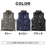 中綿ベスト メンズ レディース | LUXSTYLE | 詳細画像3