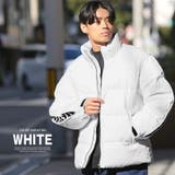ホワイト | 中綿ブルゾン ジャケット メンズ | LUXSTYLE