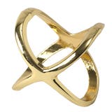 22929ゴールド | スカーフリング レディース リング | LUXSTYLE