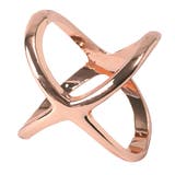 22929ピンクゴールド | スカーフリング レディース リング | LUXSTYLE