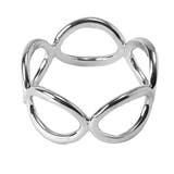 22926シルバー | スカーフリング レディース リング | LUXSTYLE