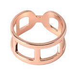 22928ピンクゴールド | スカーフリング レディース リング | LUXSTYLE