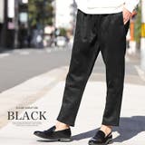 ブラック | イージーパンツ メンズ フェイクスエード | LUXSTYLE