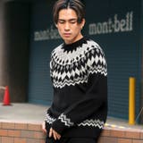 ブラック | ニット セーター メンズ | LUXSTYLE