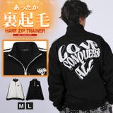 トレーナー スウェット ハーフジップ | LUXSTYLE | 詳細画像1