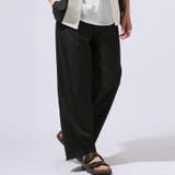 ブラック | トップス別売り ワイドパンツ イージーパンツ | LUXSTYLE