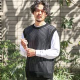 ブラック | ベスト ジレ ニットベスト | LUXSTYLE