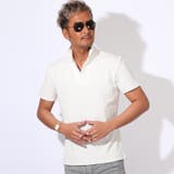 ホワイト | ポロシャツ カットソー 半袖 | LUXSTYLE