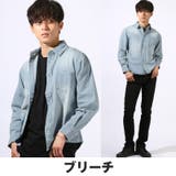 長袖シャツ デニムシャツ カジュアルシャツ | LUXSTYLE | 詳細画像9