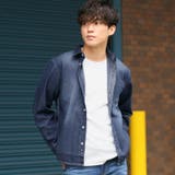 ネイビー | 長袖シャツ デニムシャツ カジュアルシャツ | LUXSTYLE