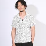 ホワイト | 半袖シャツ オープンカラーシャツ アロハシャツ | LUXSTYLE