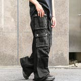 ブラック | カーゴパンツ デニムパンツ メンズ | LUXSTYLE
