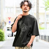 ウォッシュブラック | Tシャツ 半袖 メンズ | LUXSTYLE