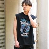 ウォッシュブラック | Tシャツ ノースリーブ スリーブレス | LUXSTYLE