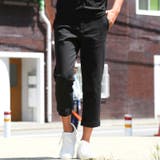 ブラック | クロップドパンツ チノパン メンズ | LUXSTYLE