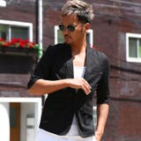 ブラック | テーラードジャケット サマージャケット ジャケット | LUXSTYLE