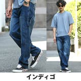 デニムパンツ ペインターパンツ ワイドパンツ | LUXSTYLE | 詳細画像6