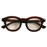 ブラウン×クリア | サングラス メンズ レディース | LUXSTYLE