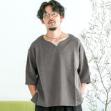 チャコール | Tシャツ 半袖 メンズ | LUXSTYLE