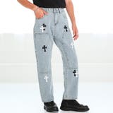 ブルー | デニムパンツ ジーンズ メンズ | LUXSTYLE