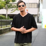 ブラック | Tシャツ 半袖 五分袖 | LUXSTYLE