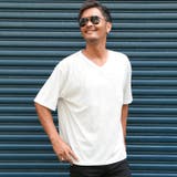 ホワイト | Tシャツ 半袖 五分袖 | LUXSTYLE