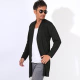 ブラック | カーディガン ショールガウン メンズ | LUXSTYLE