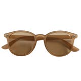 クリアベージュ×ブラウン | サングラス レディース メンズ | LUXSTYLE