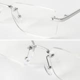 サングラス リムレスサングラス スクエアサングラス | LUXSTYLE | 詳細画像10 