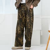 レオパード | デニムパンツ ワイドパンツ ペインターパンツ | LUXSTYLE