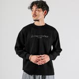ブラック | ロンT 長袖Tシャツ Tシャツ | LUXSTYLE