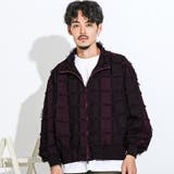 パープル | ブルゾン メンズ スタンドブルゾン | LUXSTYLE